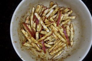 seasoned potato fries